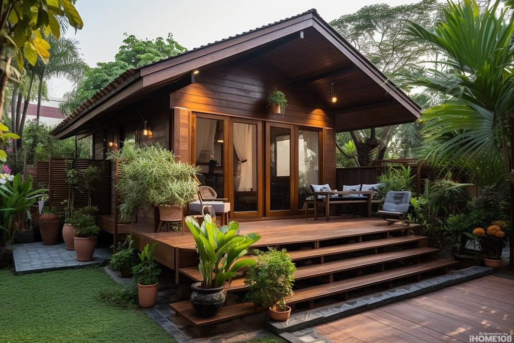 Sân vườn nhà cấp 4 độc đáo nhất 2024